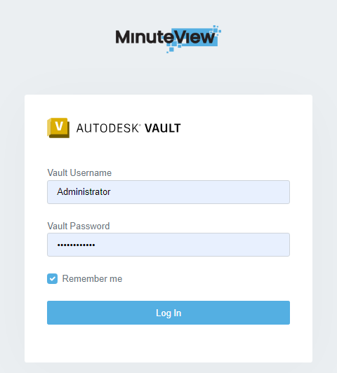 Autodesk Vault Authentication