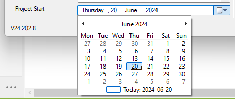 Calendar Date Time Selector