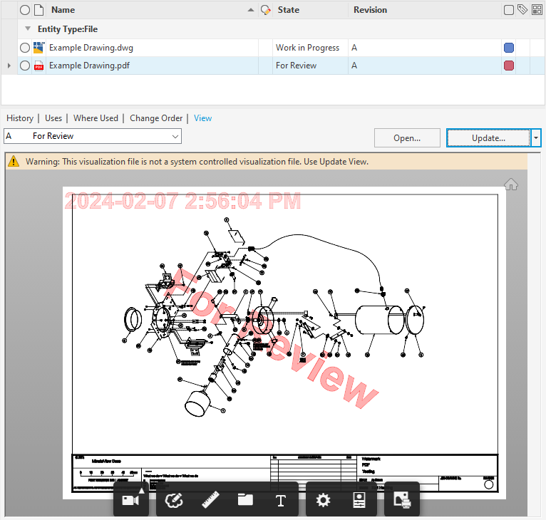 PDF - PDF Watermark Example