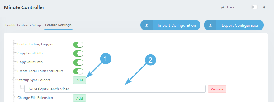 Startup Sync Folders