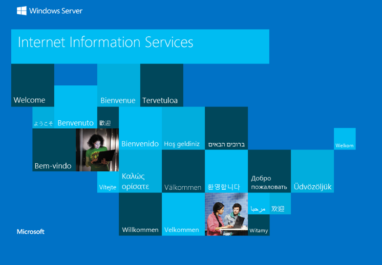 IIS Homepage