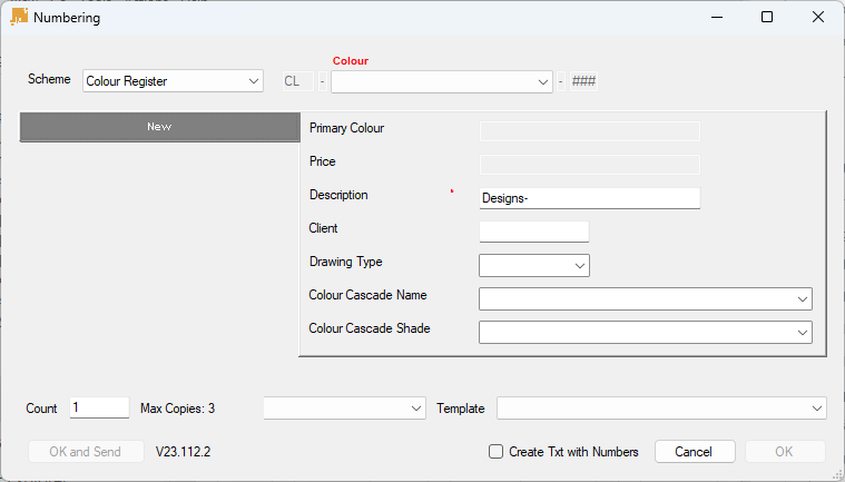 Numbering Tool