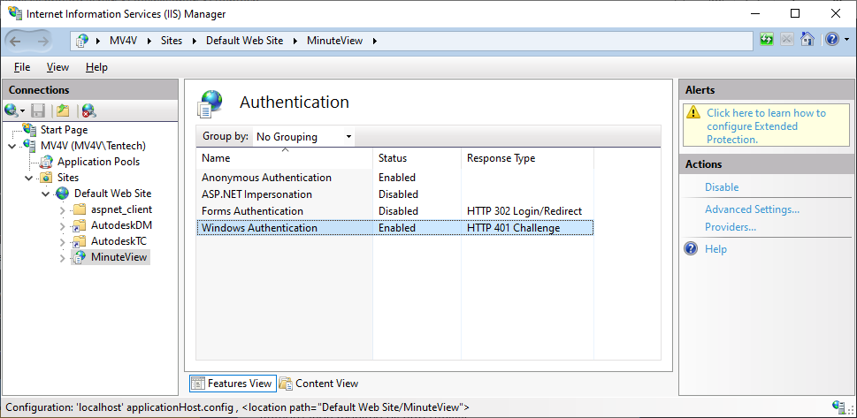 IIS Authentication